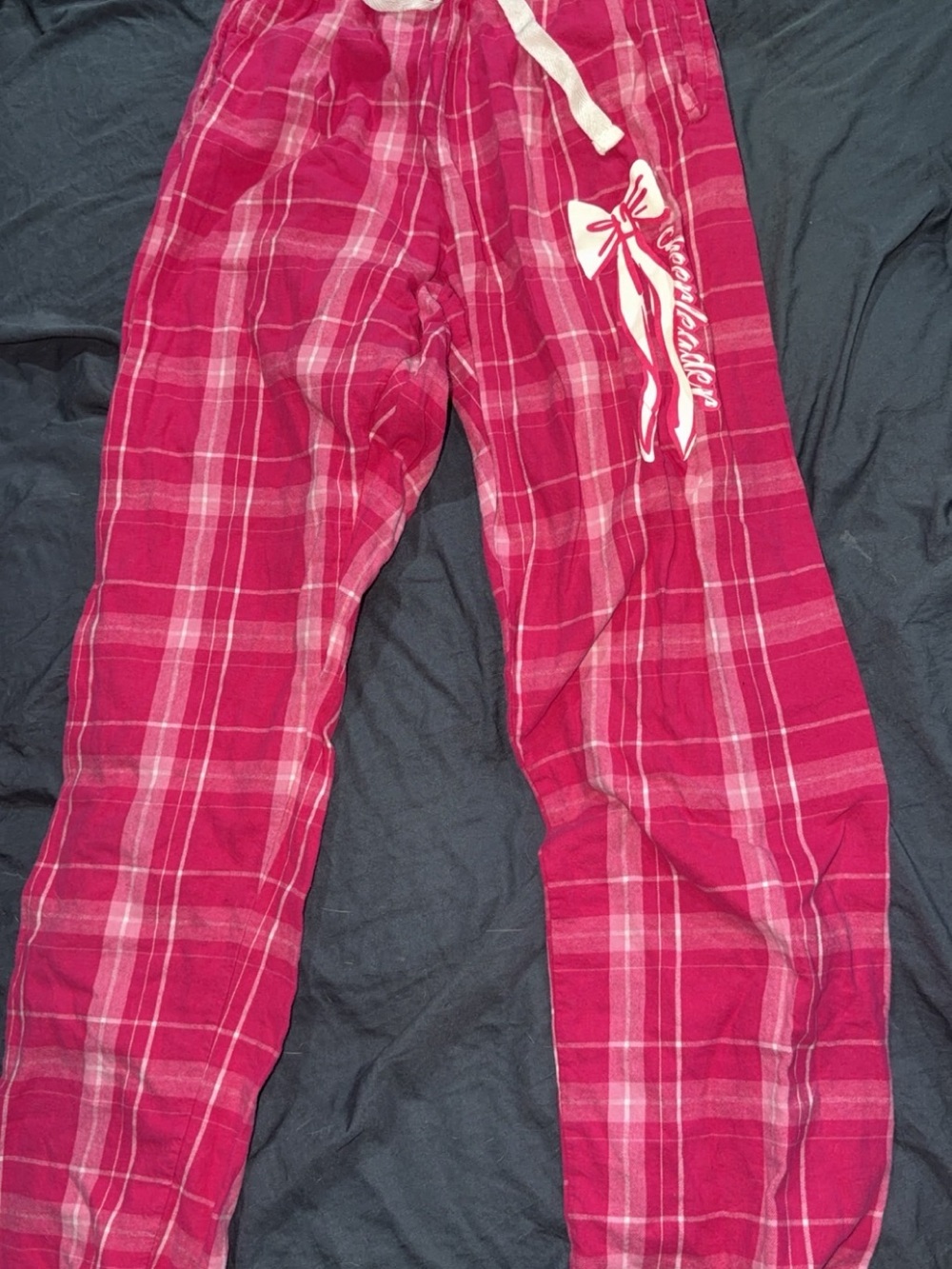 boxercraft pink Plaid pajama Pants with pockets